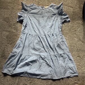 Vineyard Vines performance Light Blue and White Striped dress